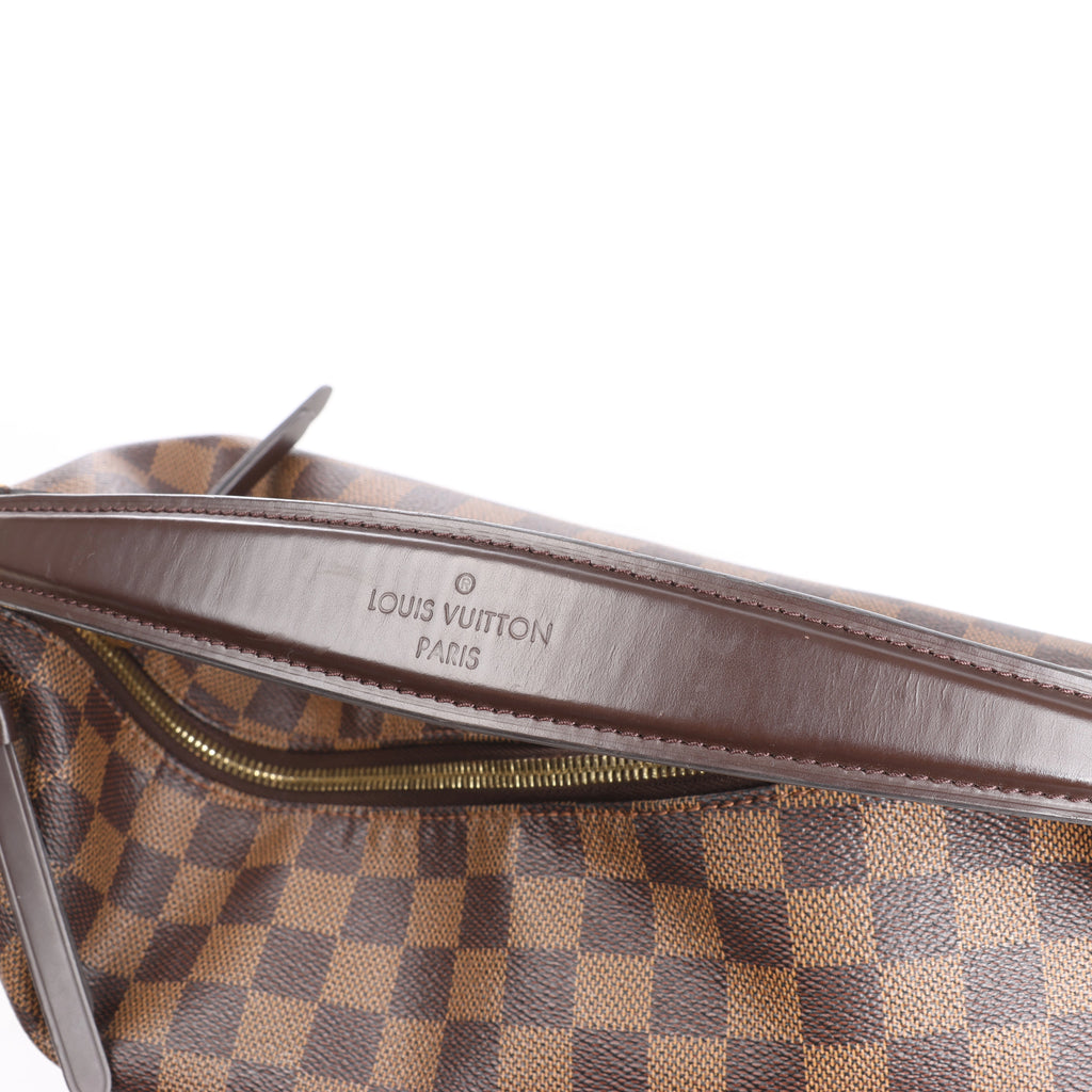 Louis Vuitton Duomo Hobo Damier Ebene Shoulder Bag in Brown