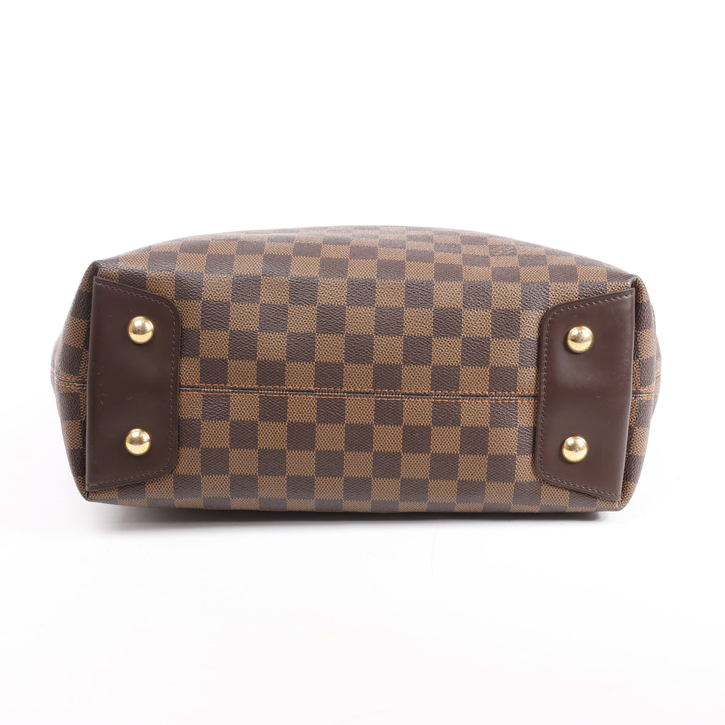 Louis Vuitton Duomo Hobo Damier Ebene Shoulder Bag in Brown