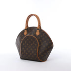 Louis Vuitton Ellipse MM Monogram Canvas Handbag in Brown M51126