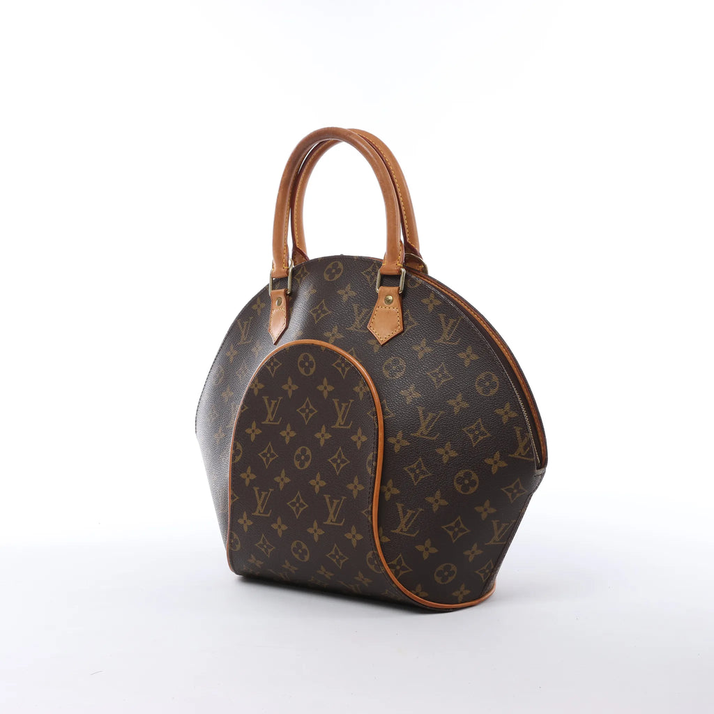 Louis Vuitton Ellipse MM Monogram Canvas Handbag in Brown M51126