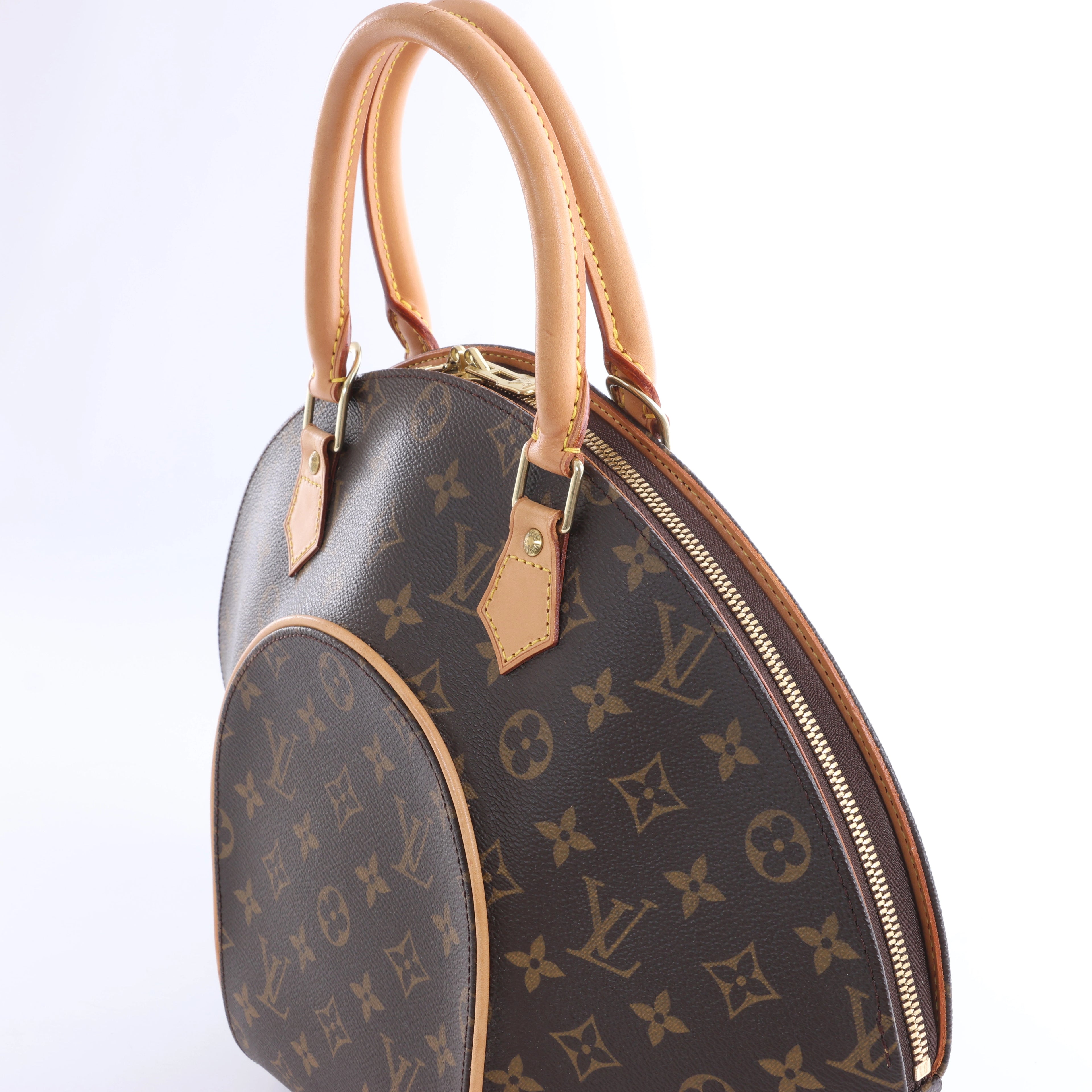 Bolso Louis Vuitton Ellipse MM Monogram de lona en marrón M51126
