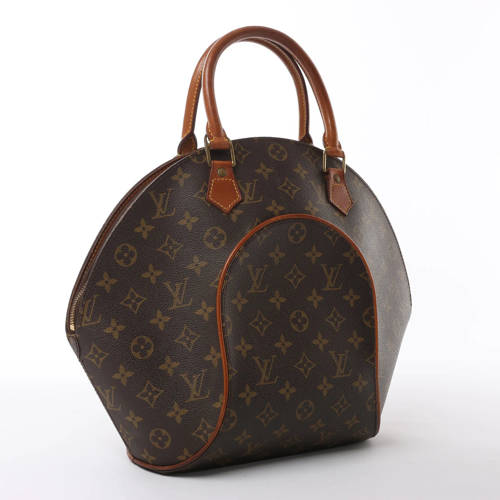 Louis Vuitton Ellipse MM Monogram Canvas Handbag in Brown M51126