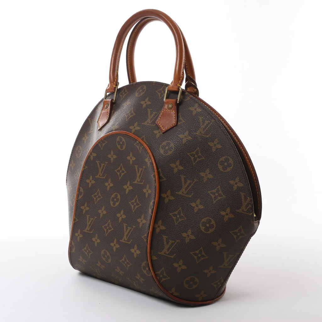 Louis Vuitton Ellipse MM Monogram Canvas Handbag in Brown M51126
