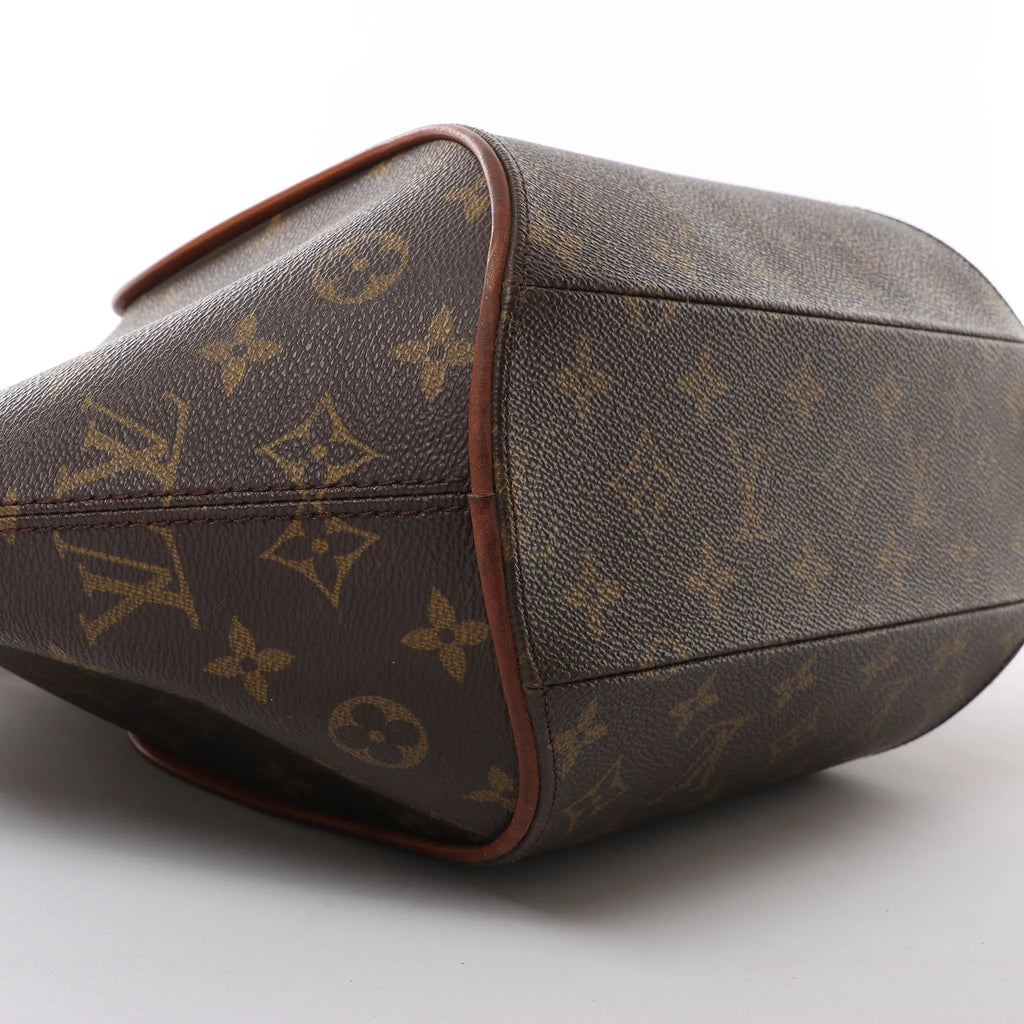Louis Vuitton Ellipse MM Monogram Canvas Handbag in Brown M51126