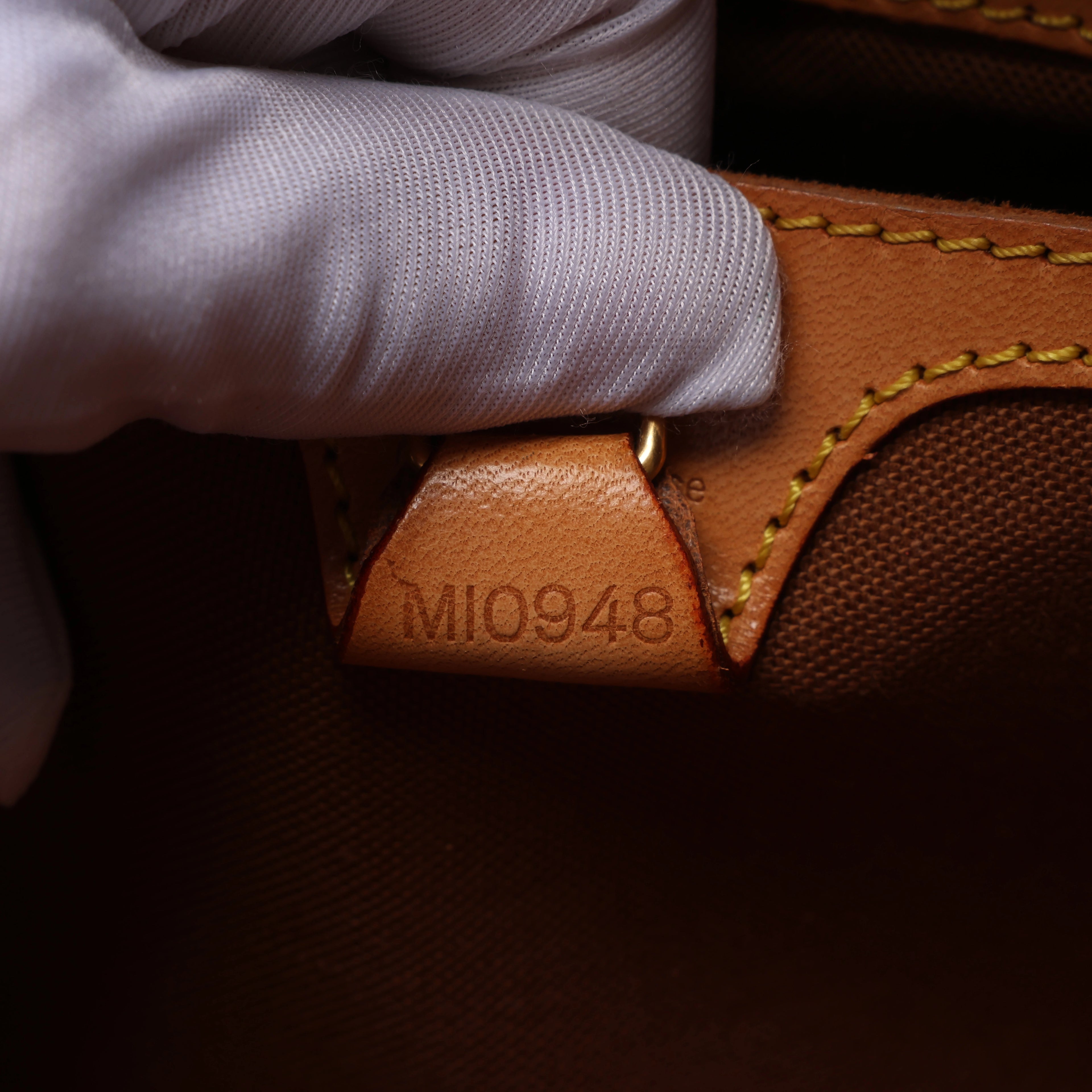 Bolso Louis Vuitton Ellipse MM Monogram de lona en marrón M51126