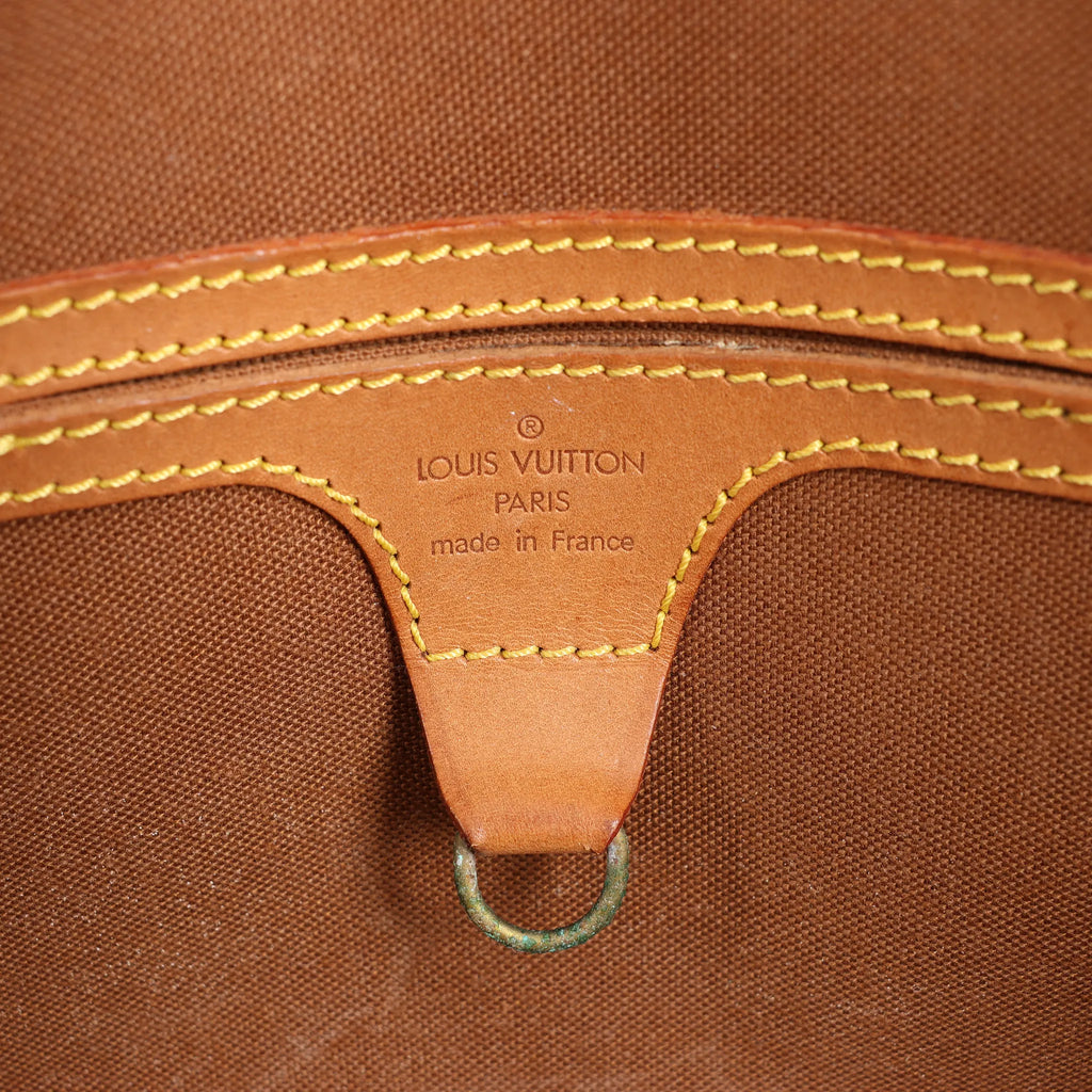 Louis Vuitton Ellipse MM Monogram Canvas Handbag in Brown M51126