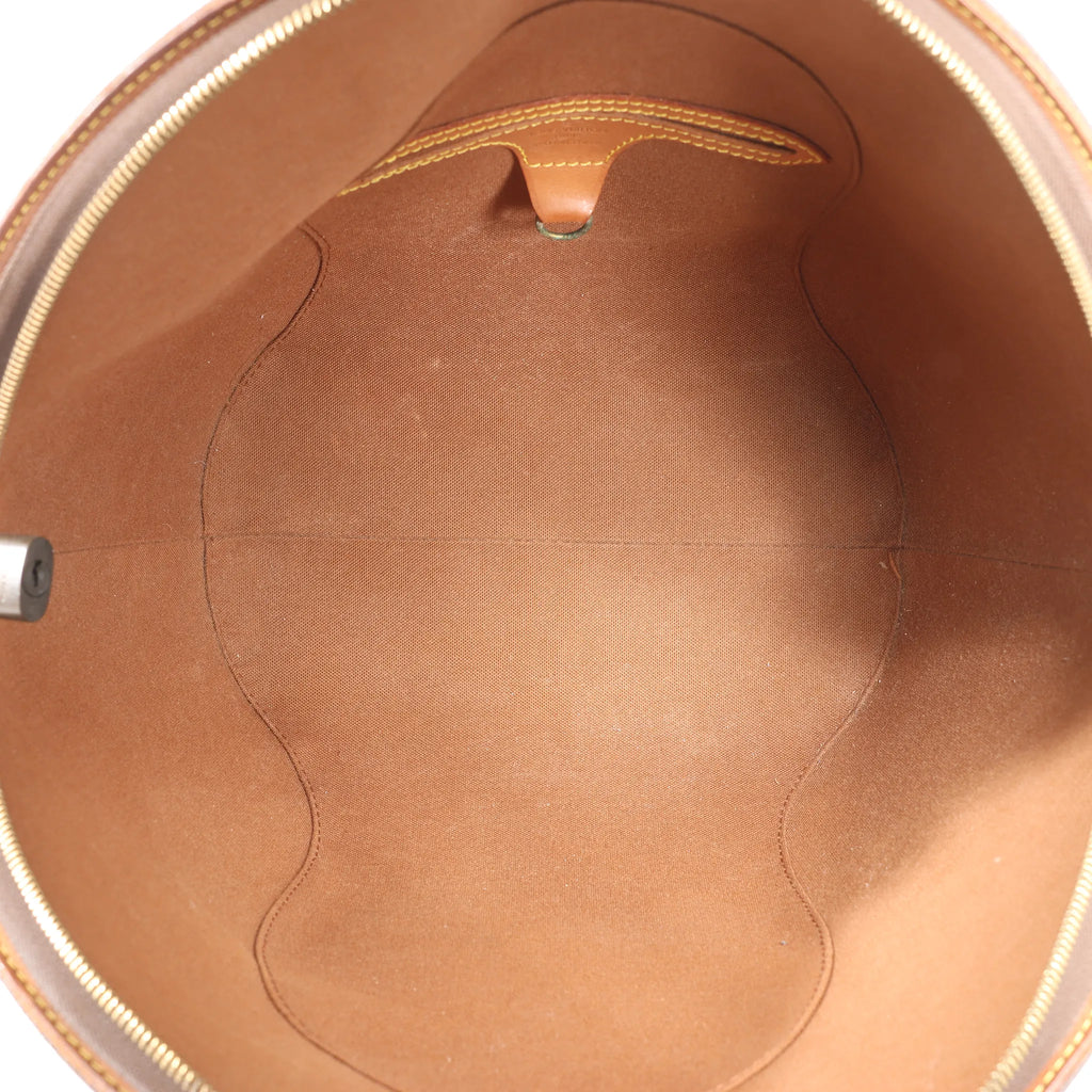 Louis Vuitton Ellipse MM Monogram Canvas Handbag in Brown M51126