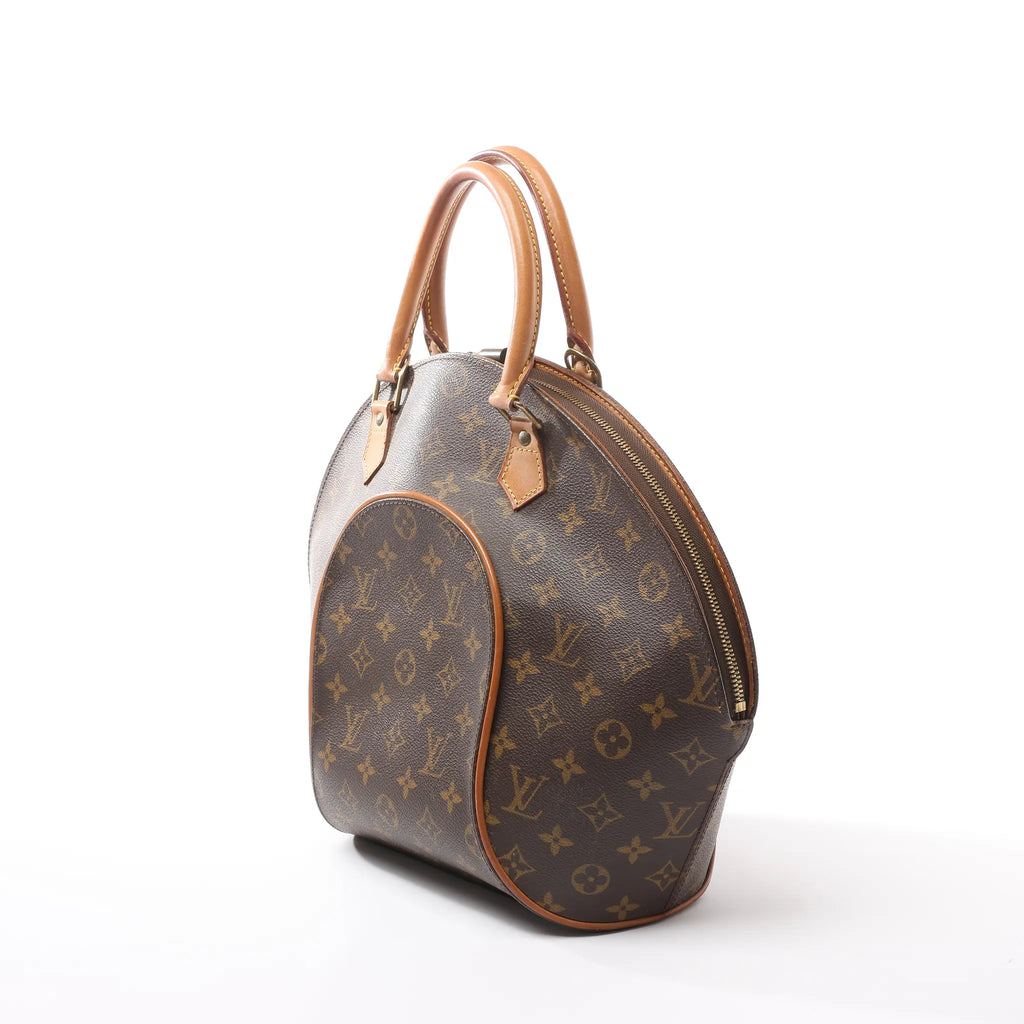 Louis Vuitton Ellipse MM Monogram Canvas Handbag in Brown M51126