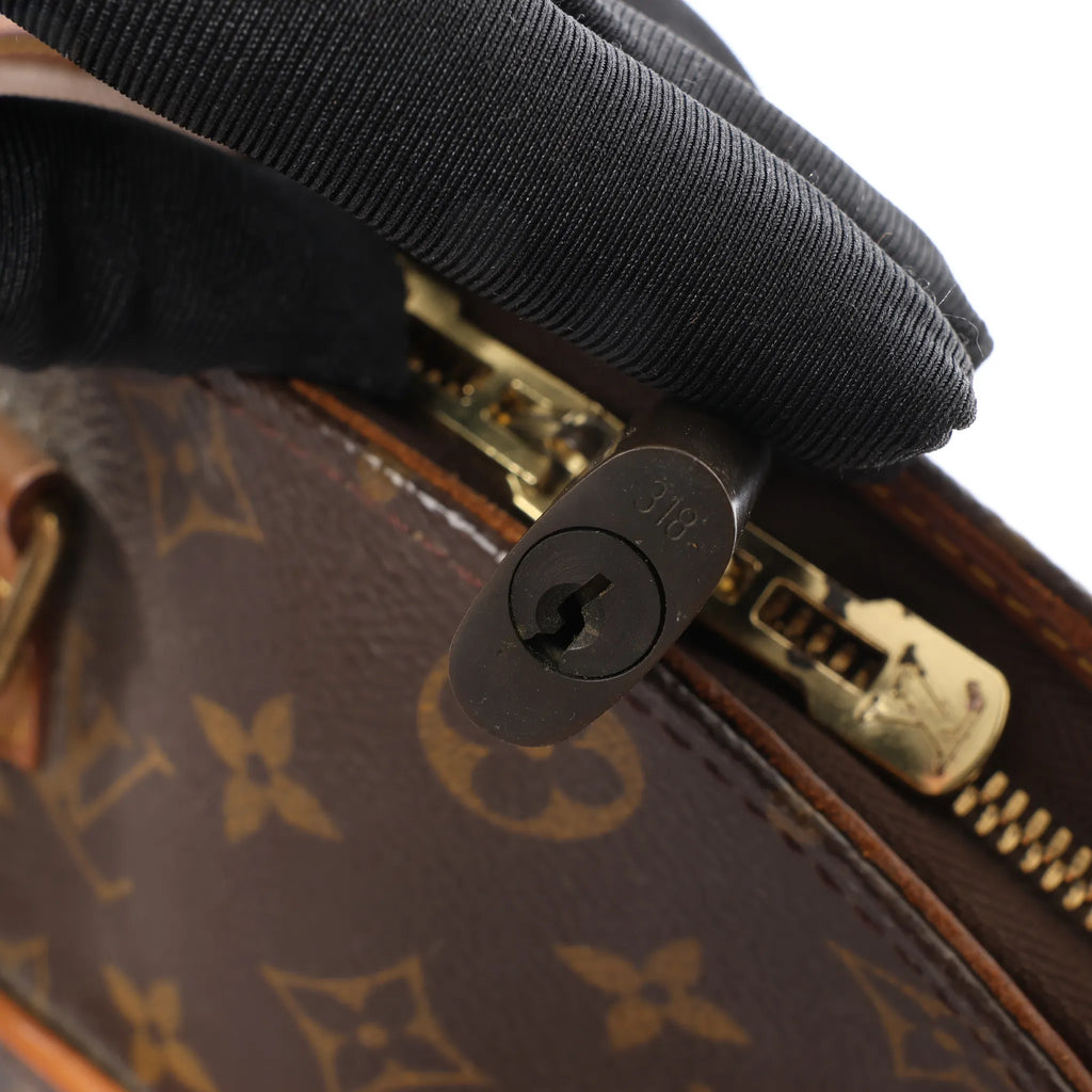 Louis Vuitton Ellipse MM Monogram Canvas Handbag in Brown M51126