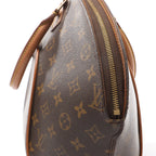 Louis Vuitton Ellipse MM Monogram Canvas Handbag in Brown M51126