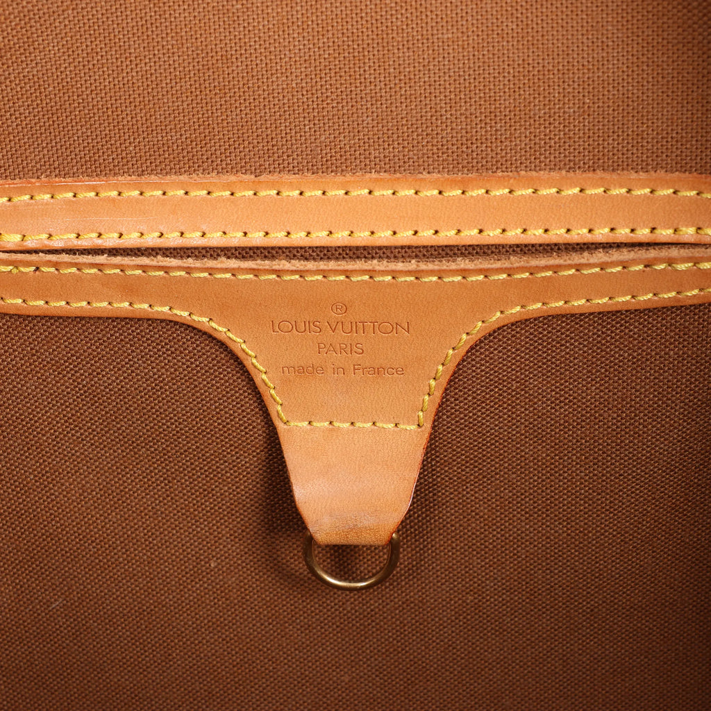 Louis Vuitton Ellipse MM Monogram Canvas Handbag in Brown M51126