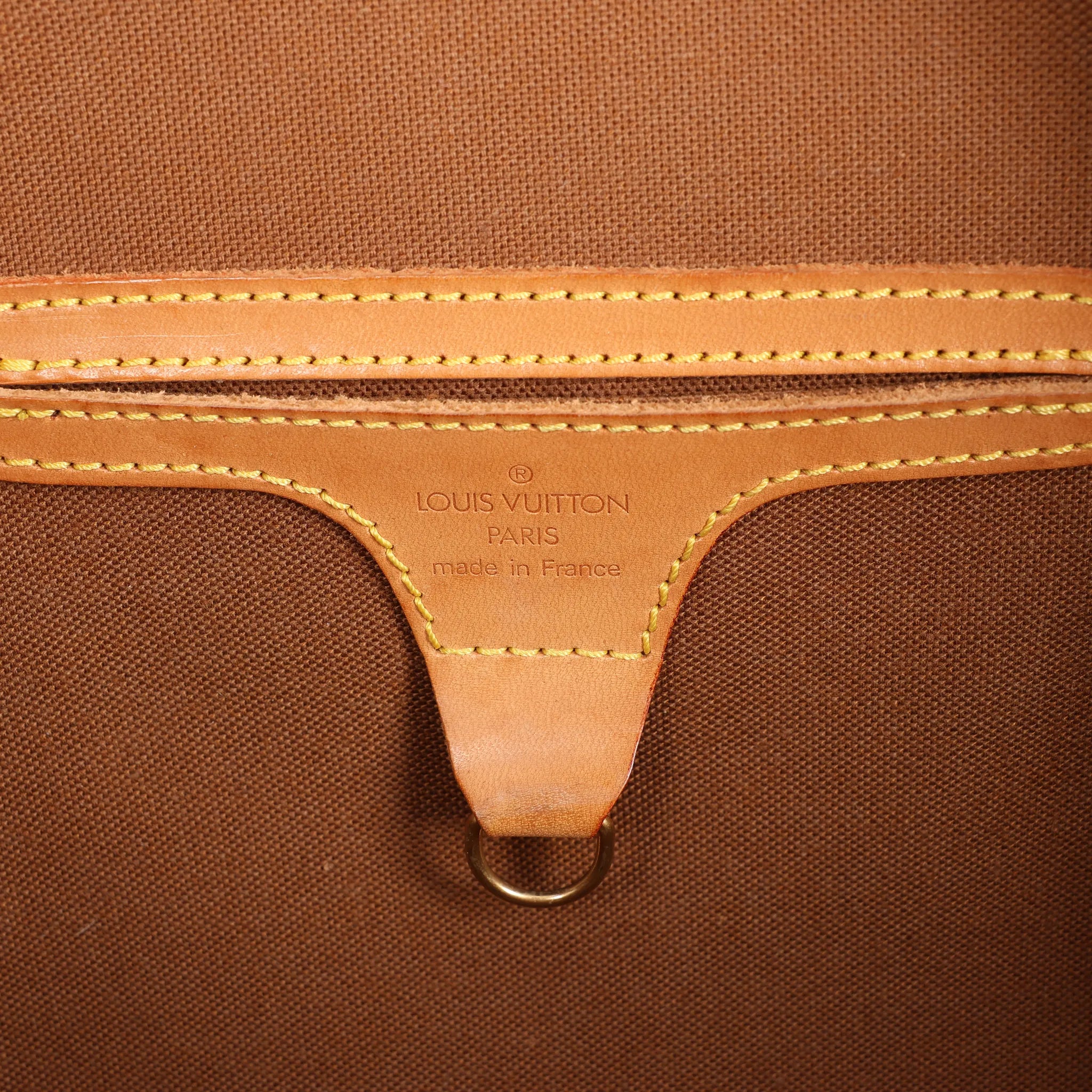 Louis Vuitton Ellipse MM Monogram Canvas Handbag in Brown M51126