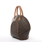 Louis Vuitton Ellipse MM Monogram Canvas Handbag in Brown M51126