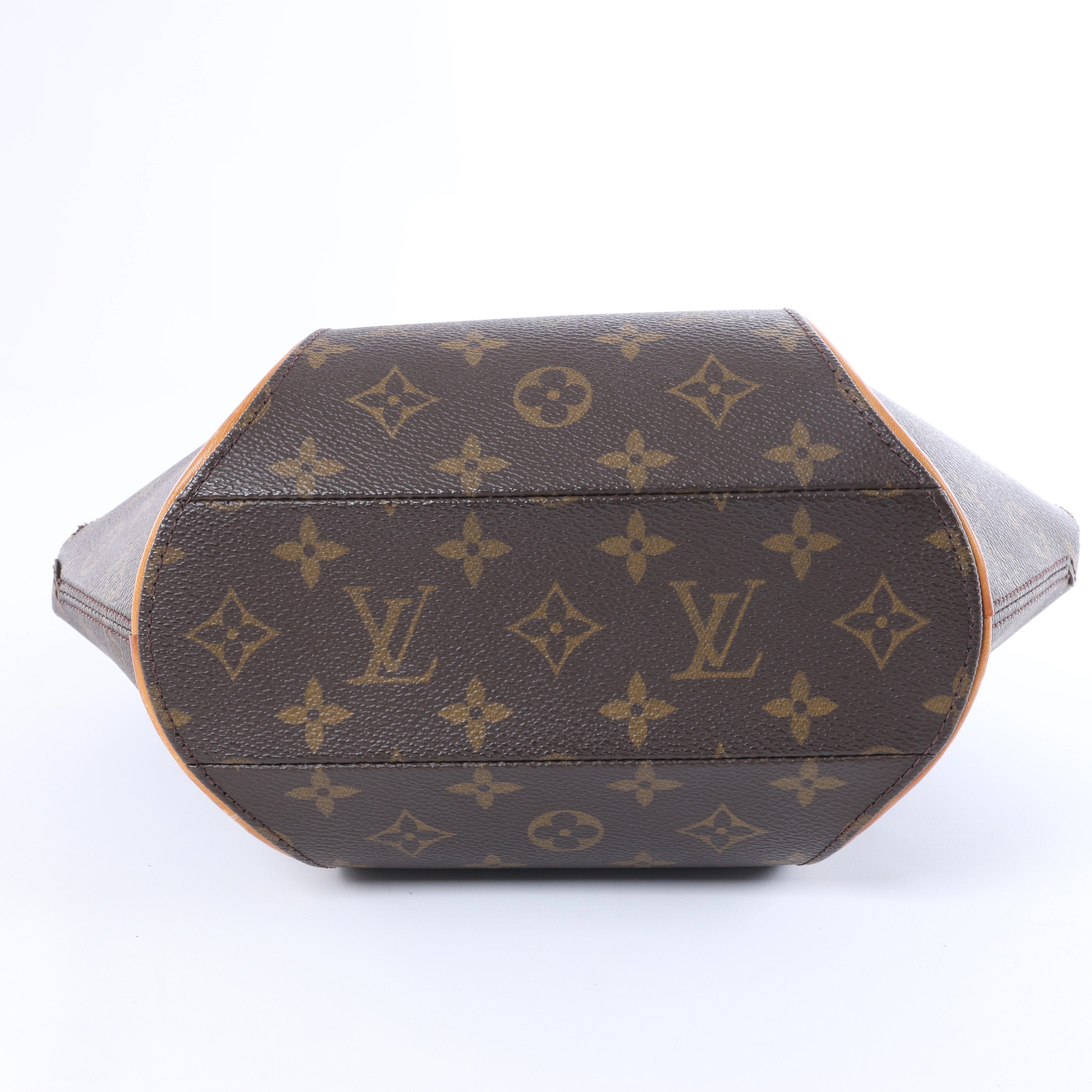 Louis Vuitton Ellipse Monogram PM Handbag in Brown