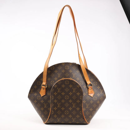 Louis Vuitton Monogram Canvas Ellipse Shoulder Bag in Brown M51128