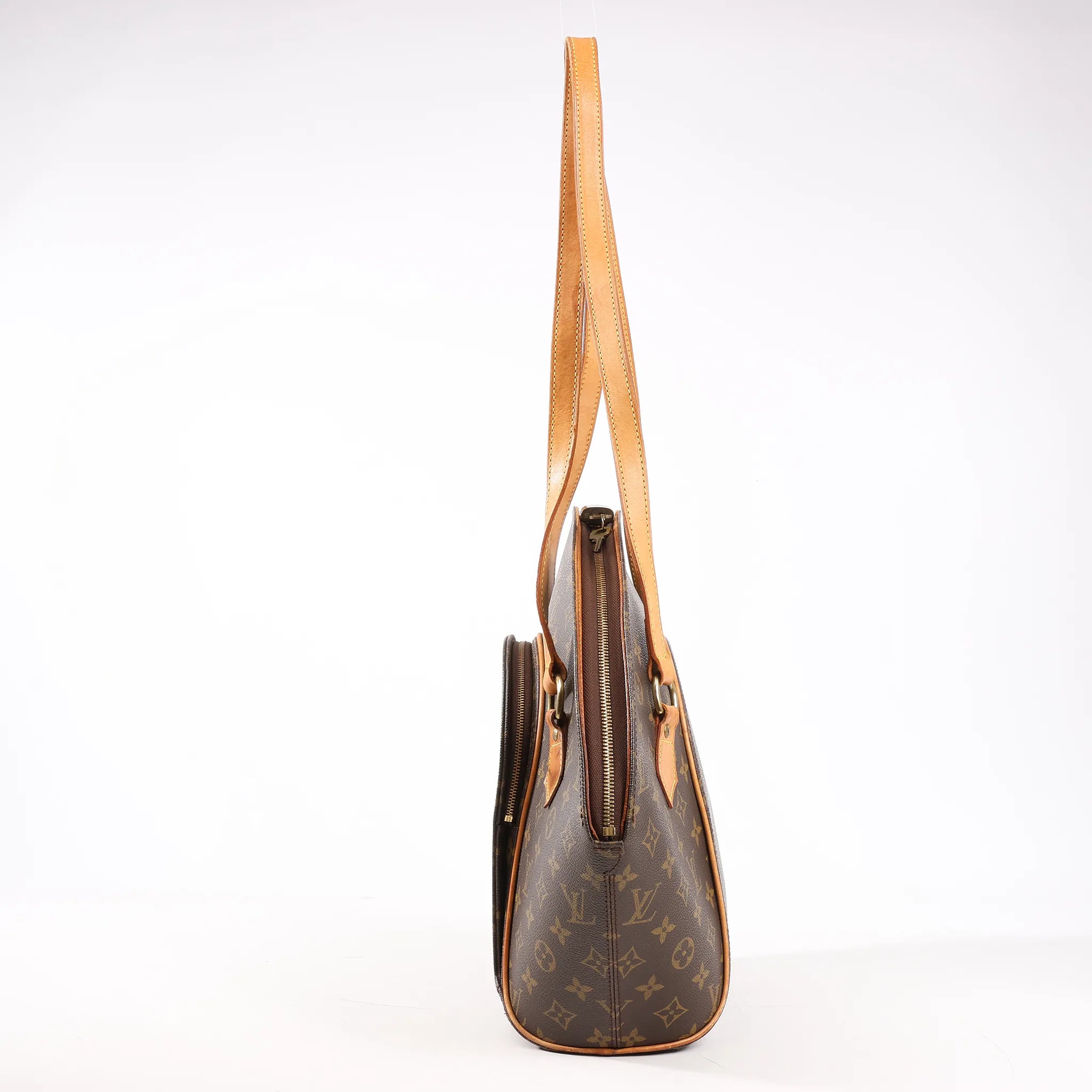 Louis Vuitton Monogram Canvas Ellipse Shoulder Bag in Brown M51128