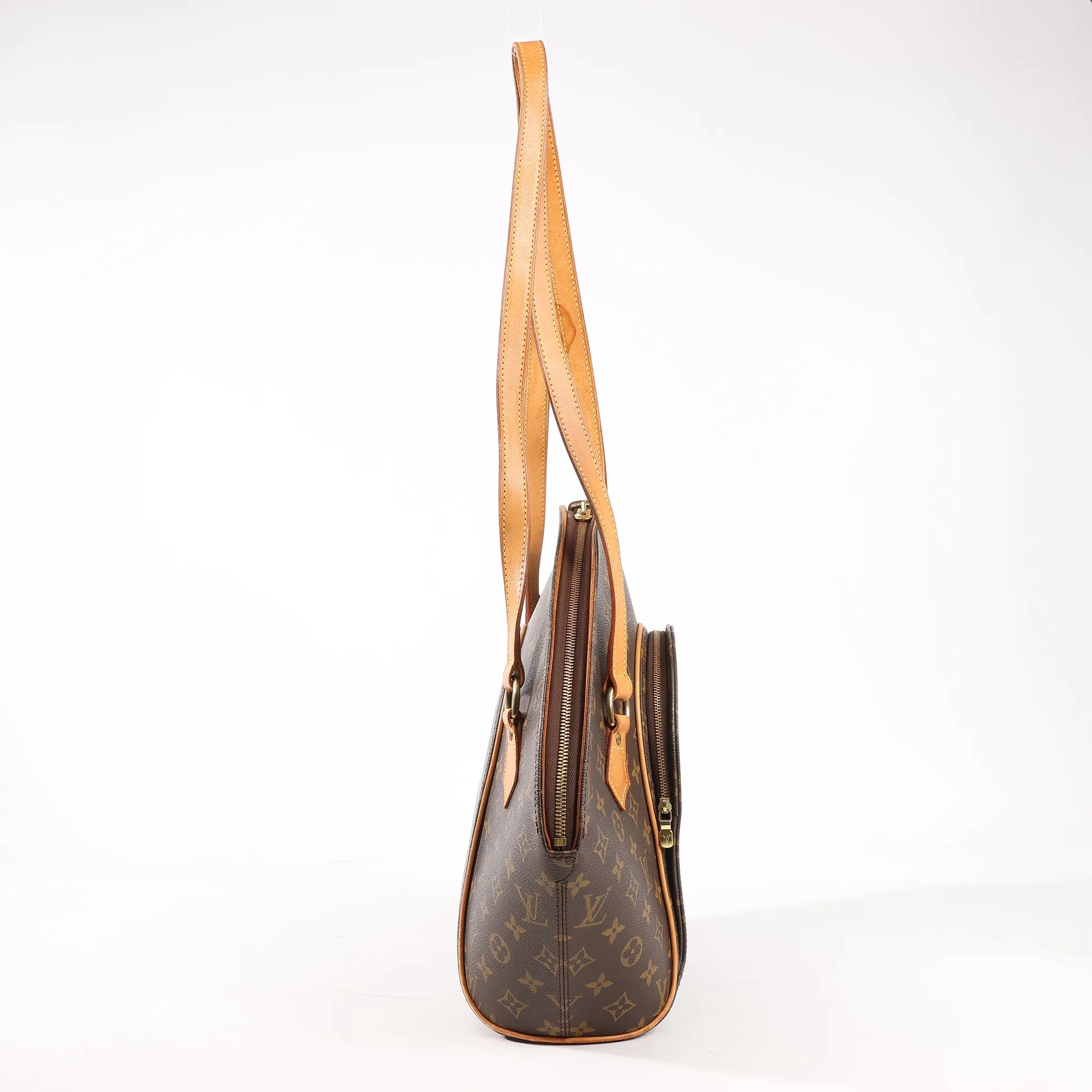 Louis Vuitton Monogram Canvas Ellipse Shoulder Bag in Brown M51128
