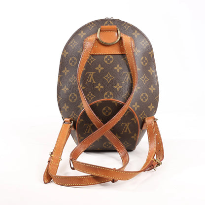 Sac à dos Louis Vuitton Ellipse en toile Monogram marron M51125