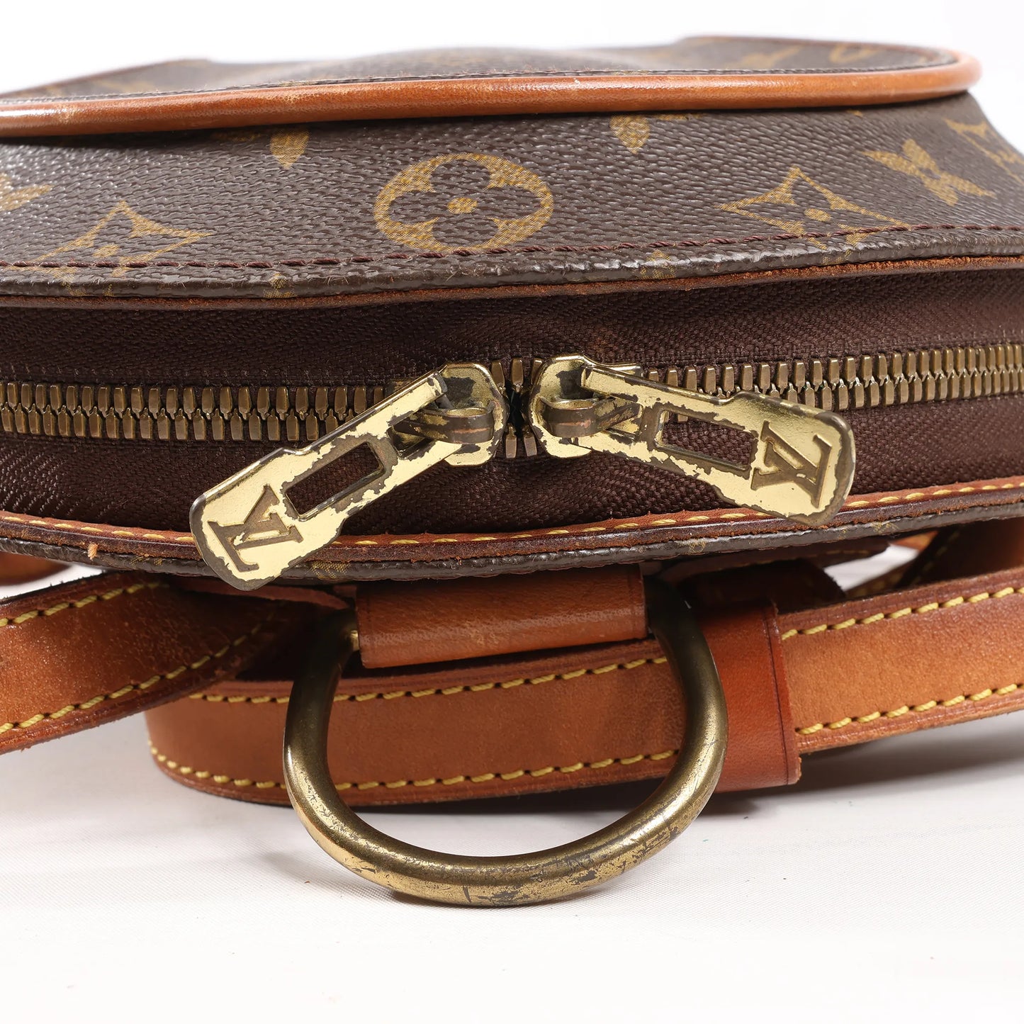 Sac à dos Louis Vuitton Ellipse en toile Monogram marron M51125