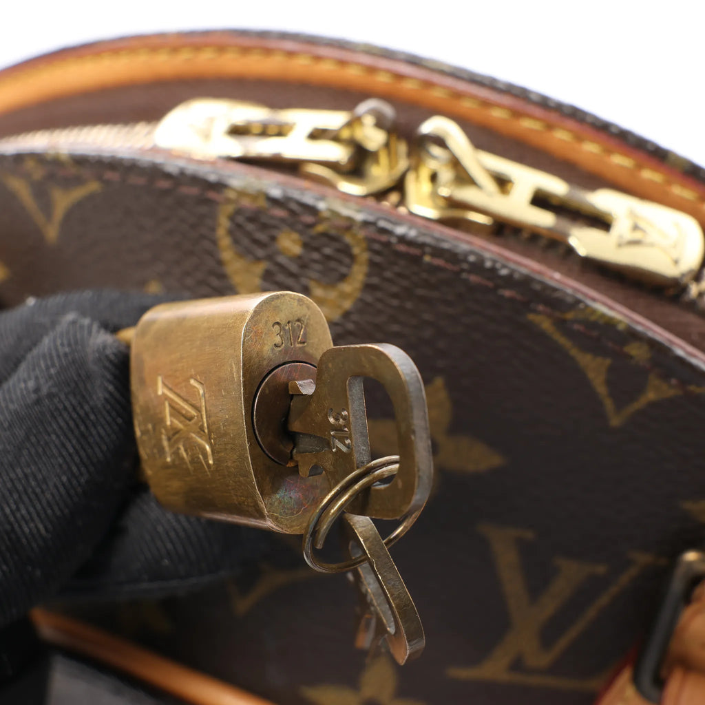 Louis Vuitton Ellipse PM Monogram Canvas Handbag in Brown M51127