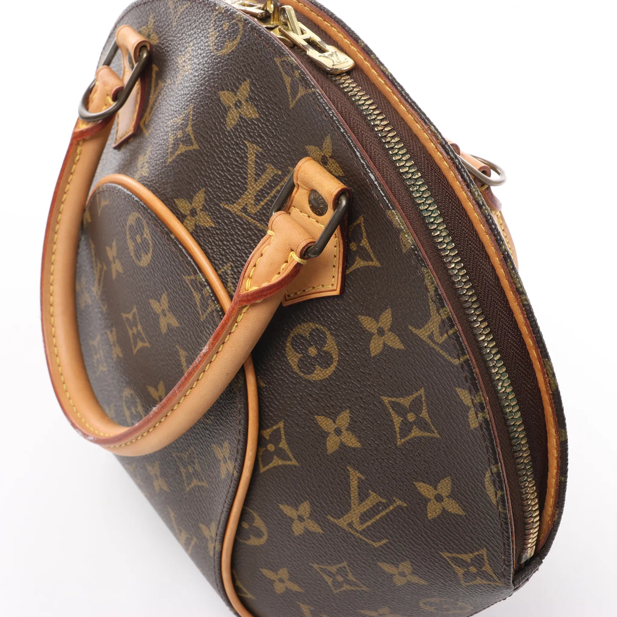Louis Vuitton Ellipse PM Monogram Canvas Handbag in Brown M51127