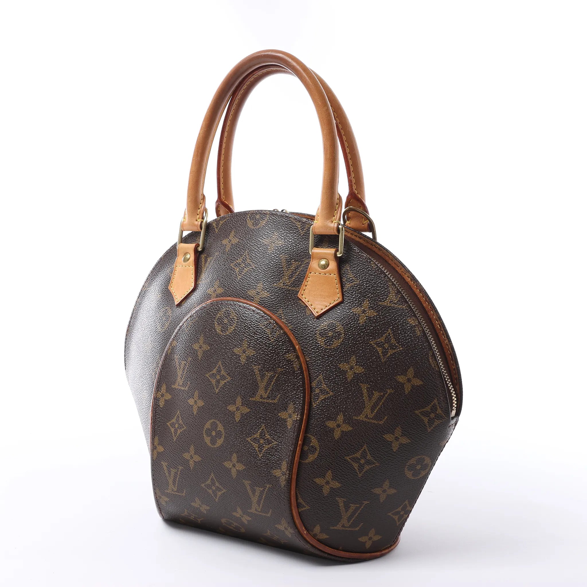 Louis Vuitton Ellipse PM Monogram Canvas Handbag in Brown M51127
