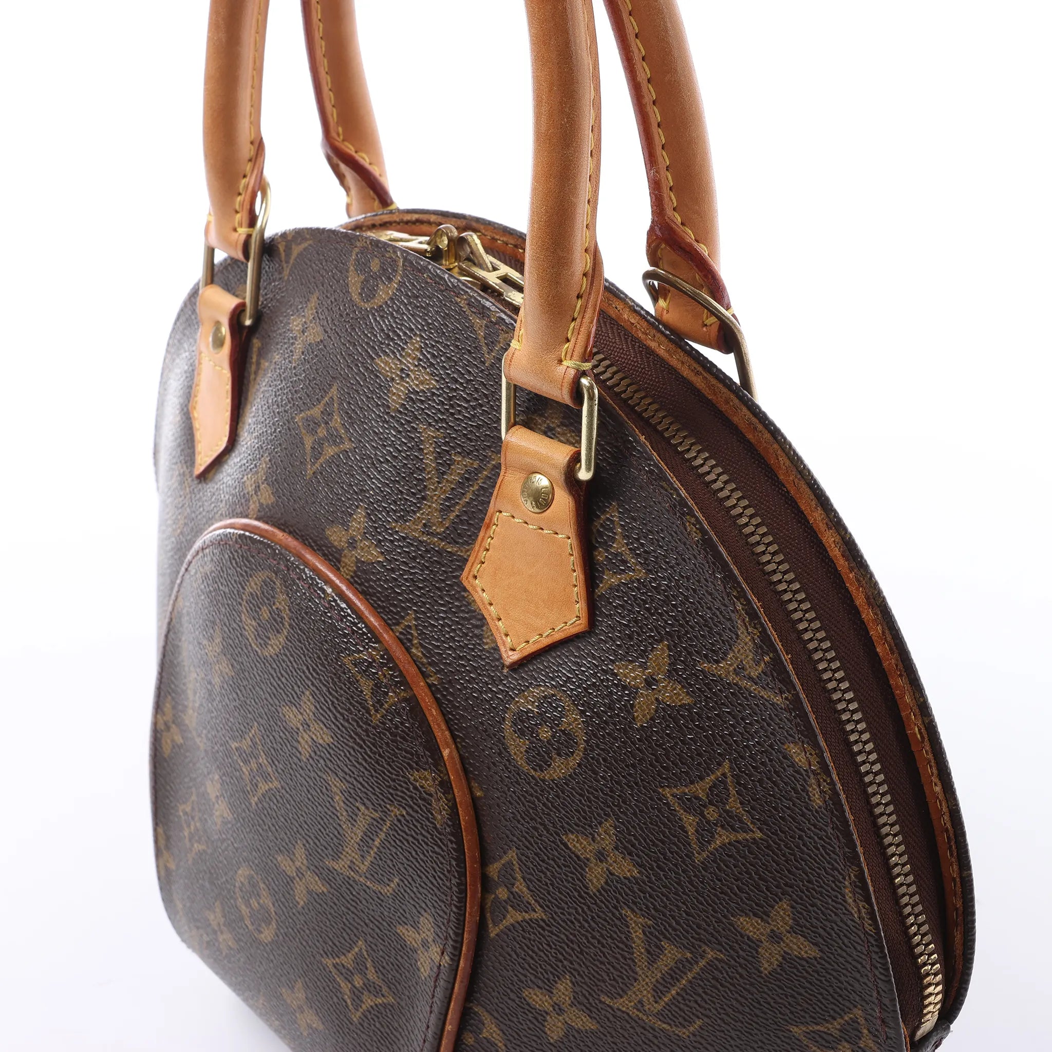 Louis Vuitton Ellipse PM Monogram Canvas Handbag in Brown M51127
