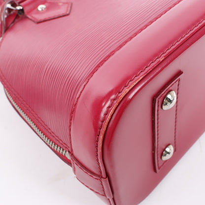 Sac à main Louis Vuitton Alma BB en cuir épi framboise M40851
