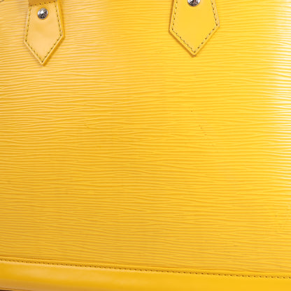 Louis Vuitton Epi Leather Alma PM Handbag in Yellow M40951