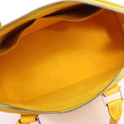 Louis Vuitton Epi Leather Alma PM Handbag in Yellow M40951