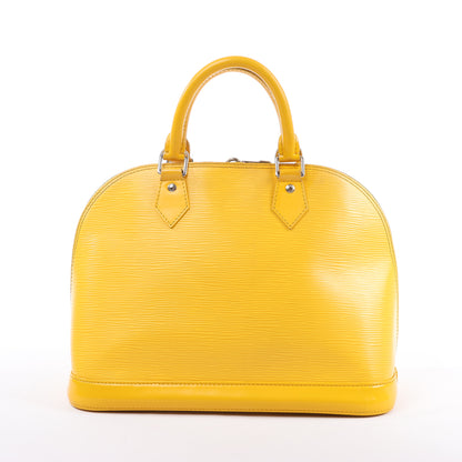 Louis Vuitton Epi Leather Alma PM Handbag in Yellow M40951