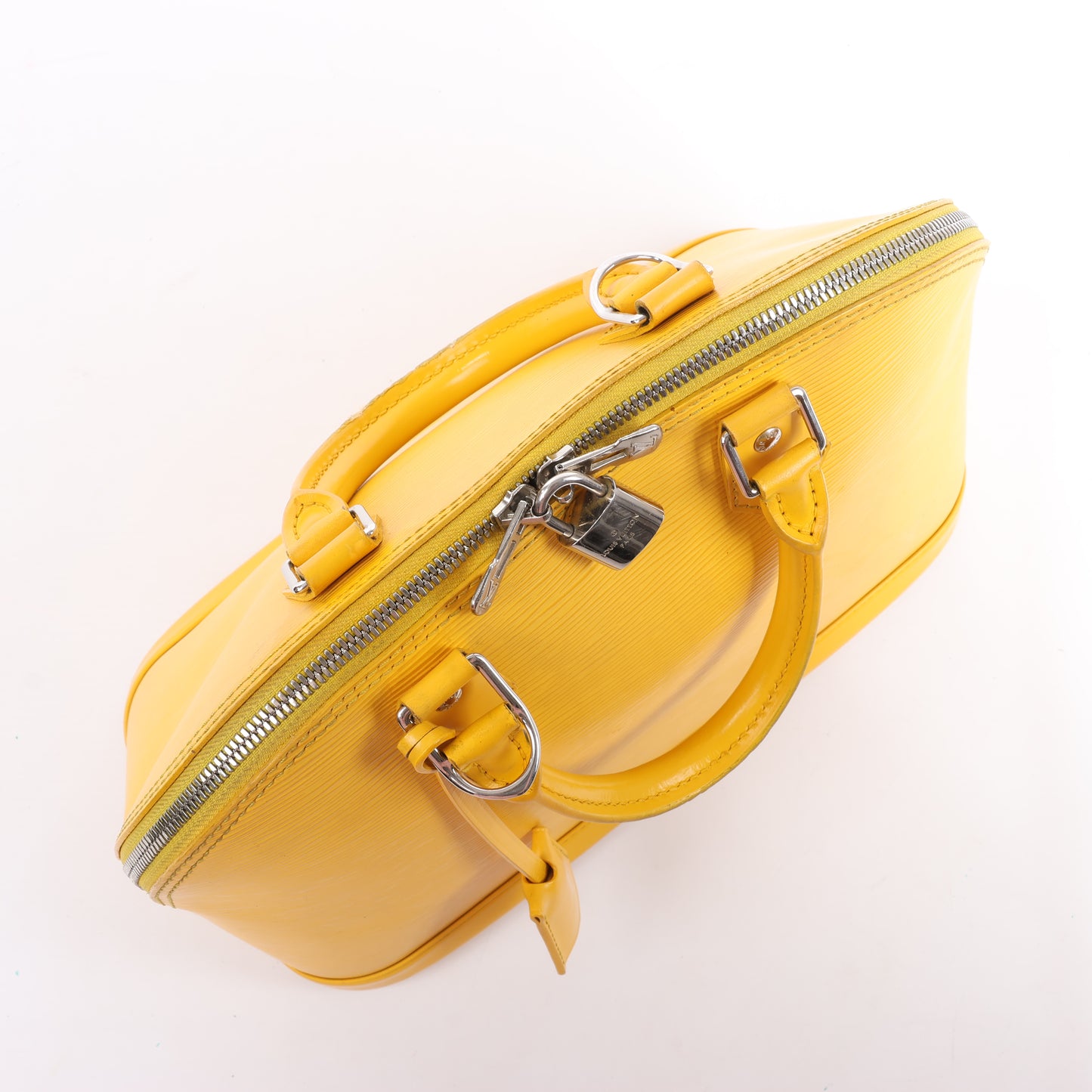 Louis Vuitton Epi Leather Alma PM Handbag in Yellow M40951