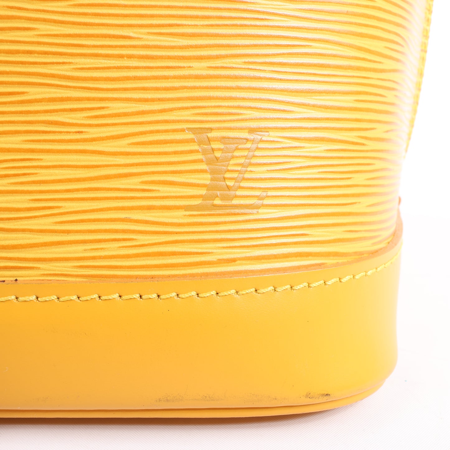 Louis Vuitton Epi Leather Alma PM Handbag in Yellow M52149
