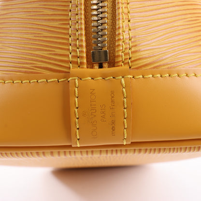 Louis Vuitton Epi Leather Alma PM Handbag in Yellow M52149