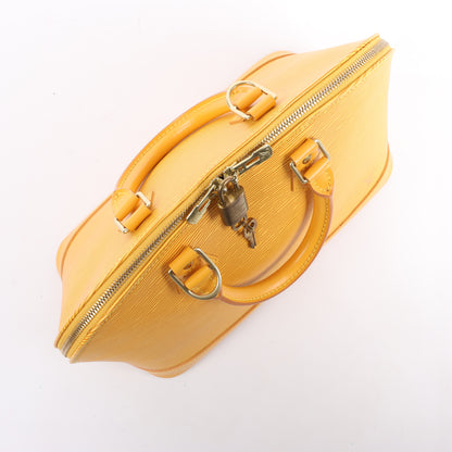 Louis Vuitton Epi Leather Alma PM Handbag in Yellow M52149