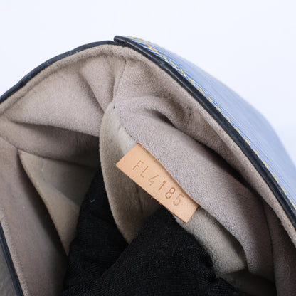 Louis Vuitton Epi Leather Twist Shoulder Bag GM in Denim Blue