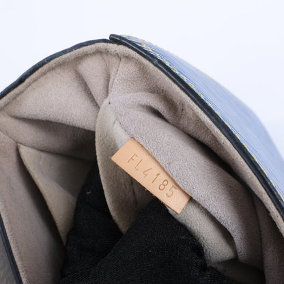 Louis Vuitton Epi Leather Twist Shoulder Bag GM in Denim Blue