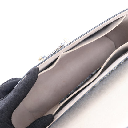 Louis Vuitton Epi Leather Twist Shoulder Bag GM in Denim Blue