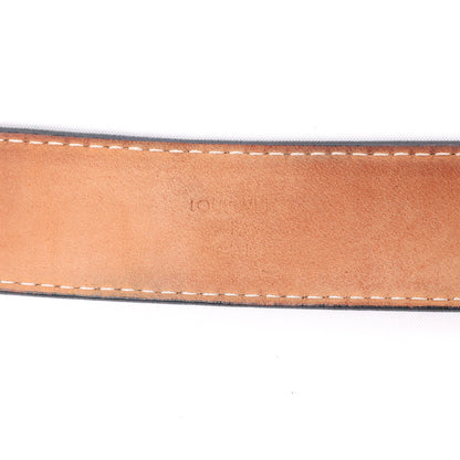Louis Vuitton Epi Leather LV Initiales Belt 80 32 in Black