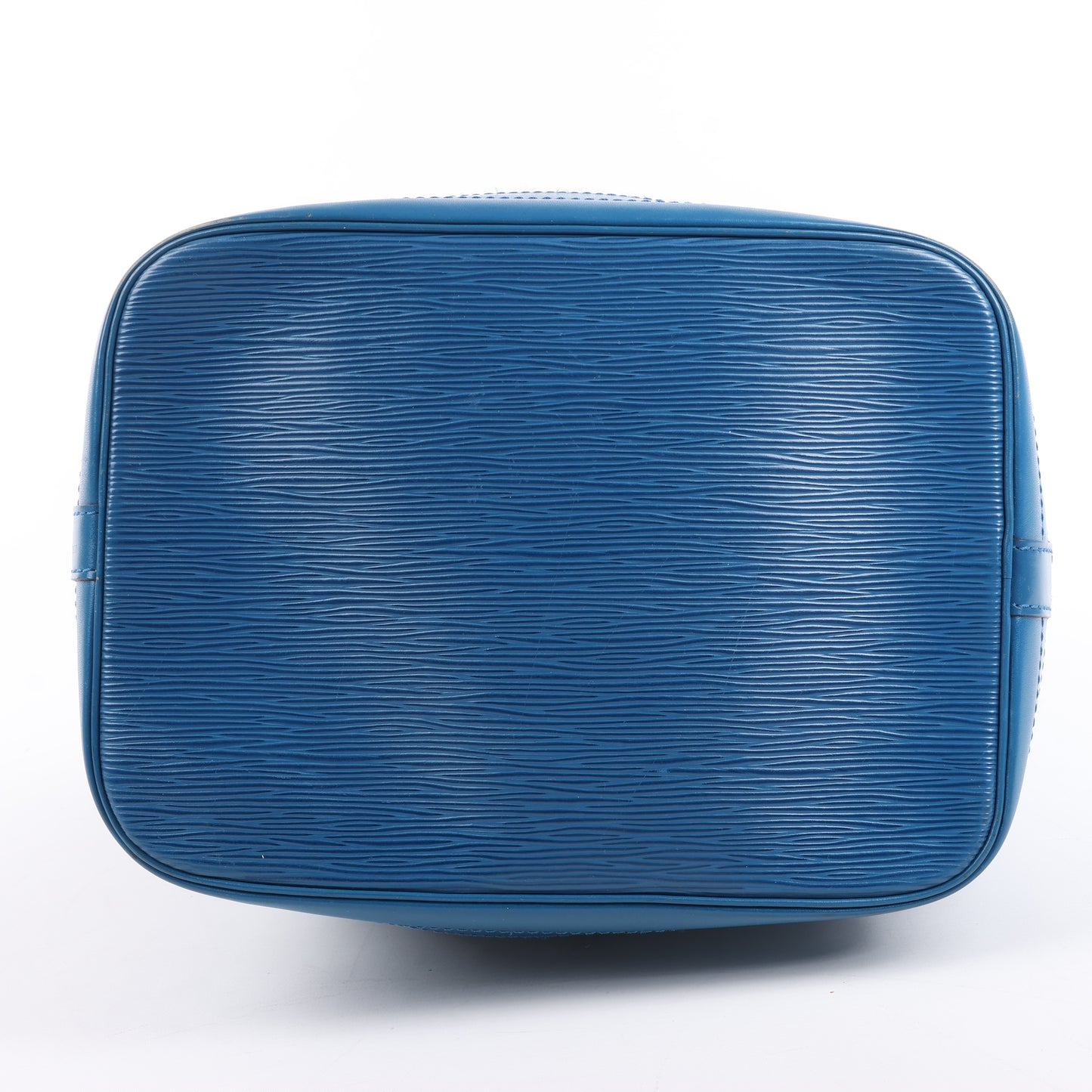 Sac bandoulière Louis Vuitton Noé en cuir épi bleu M44005
