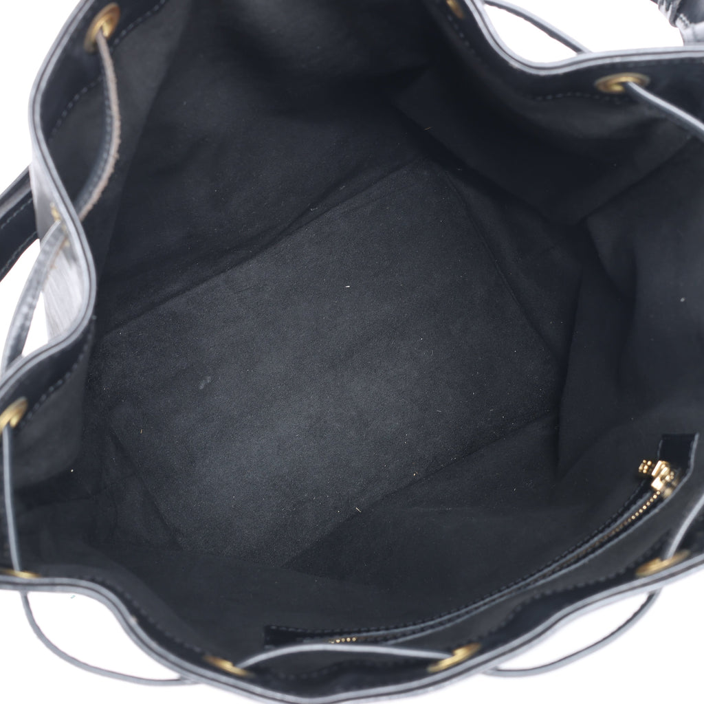 Louis Vuitton Epi Leather Noe Shoulder Bag in Black M59002
