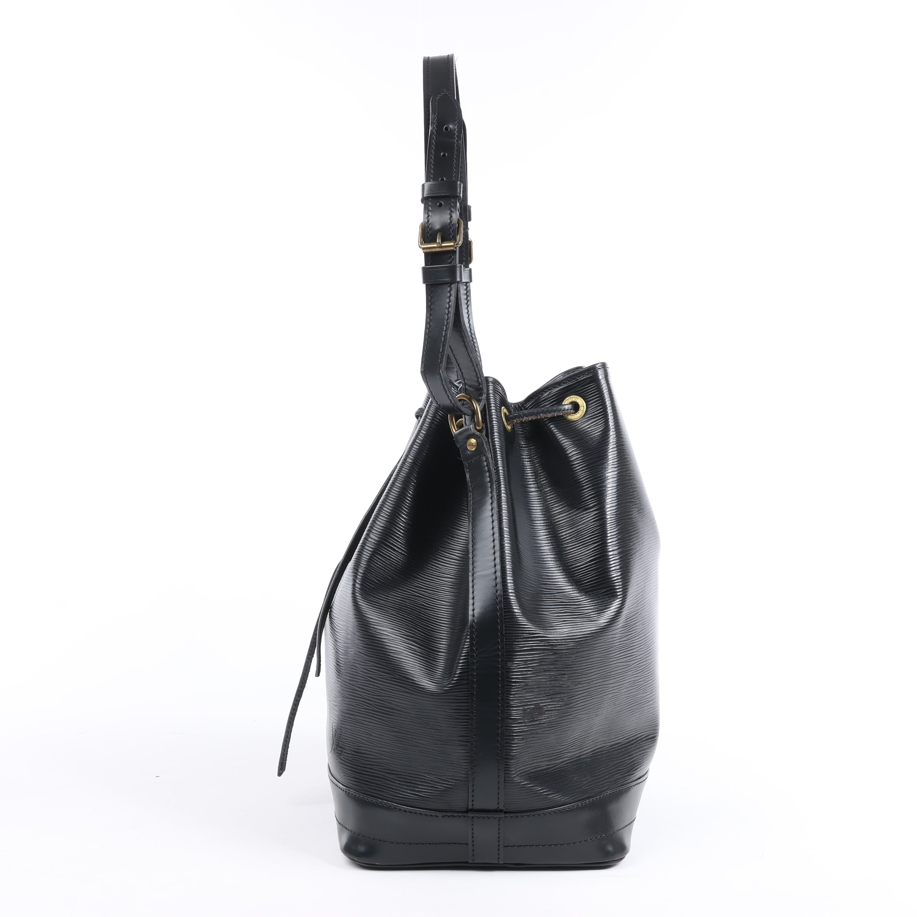Louis Vuitton Epi Leather Noe Shoulder Bag in Black M59002