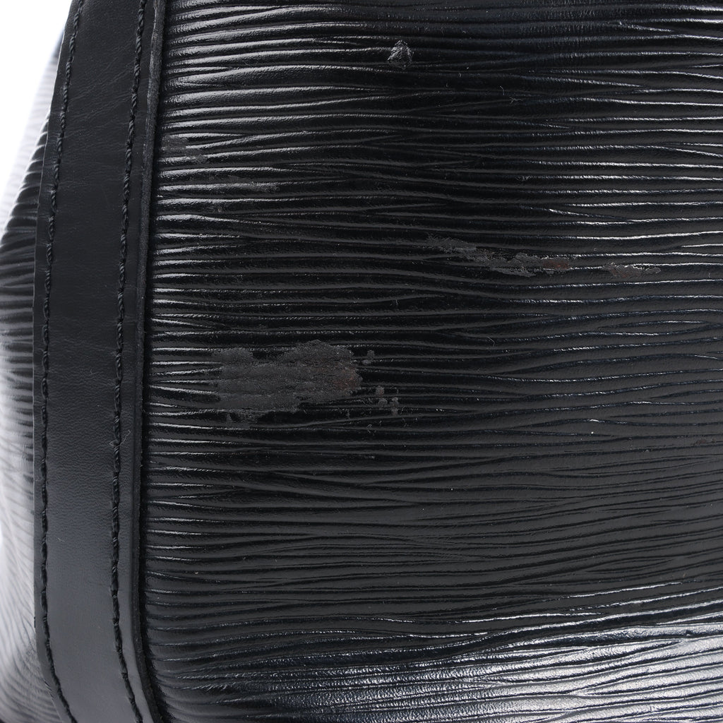Louis Vuitton Epi Leather Noe Shoulder Bag in Black M59002