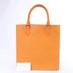 Louis Vuitton Sac Plat PM Epi Leather Handbag in Orange M5274H