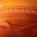 Louis Vuitton Sac Plat PM Epi Leather Handbag in Orange M5274H