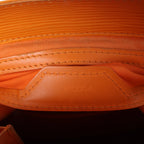 Louis Vuitton Sac Plat PM Epi Leather Handbag in Orange M5274H