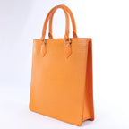 Louis Vuitton Sac Plat PM Epi Leather Handbag in Orange M5274H