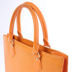 Louis Vuitton Sac Plat PM Epi Leather Handbag in Orange M5274H