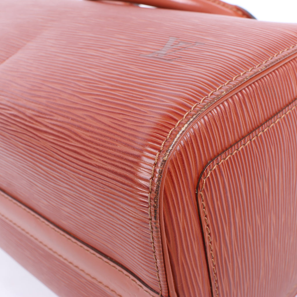 Louis Vuitton Epi Leather Speedy 25 Handbag in Brown M43013