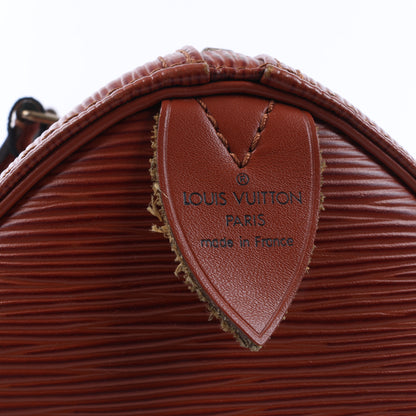 Louis Vuitton Epi Leather Speedy 25 Handbag in Brown M43013